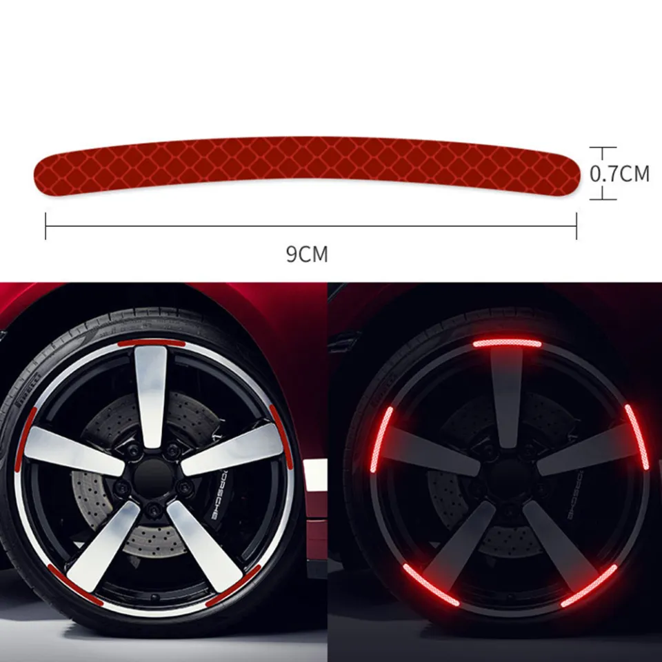 Car Wheel Sticker Tape ২০ পিস - Image 3